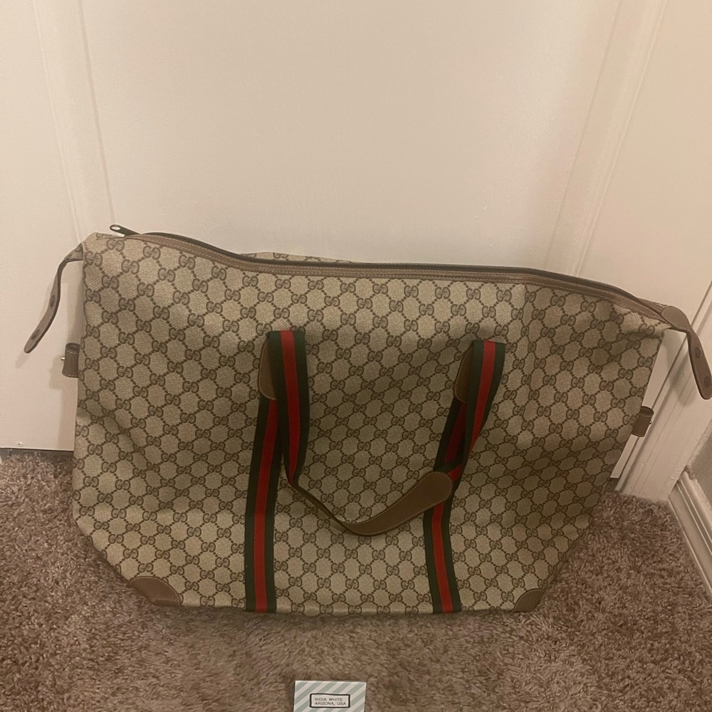 Gucci weekender bag